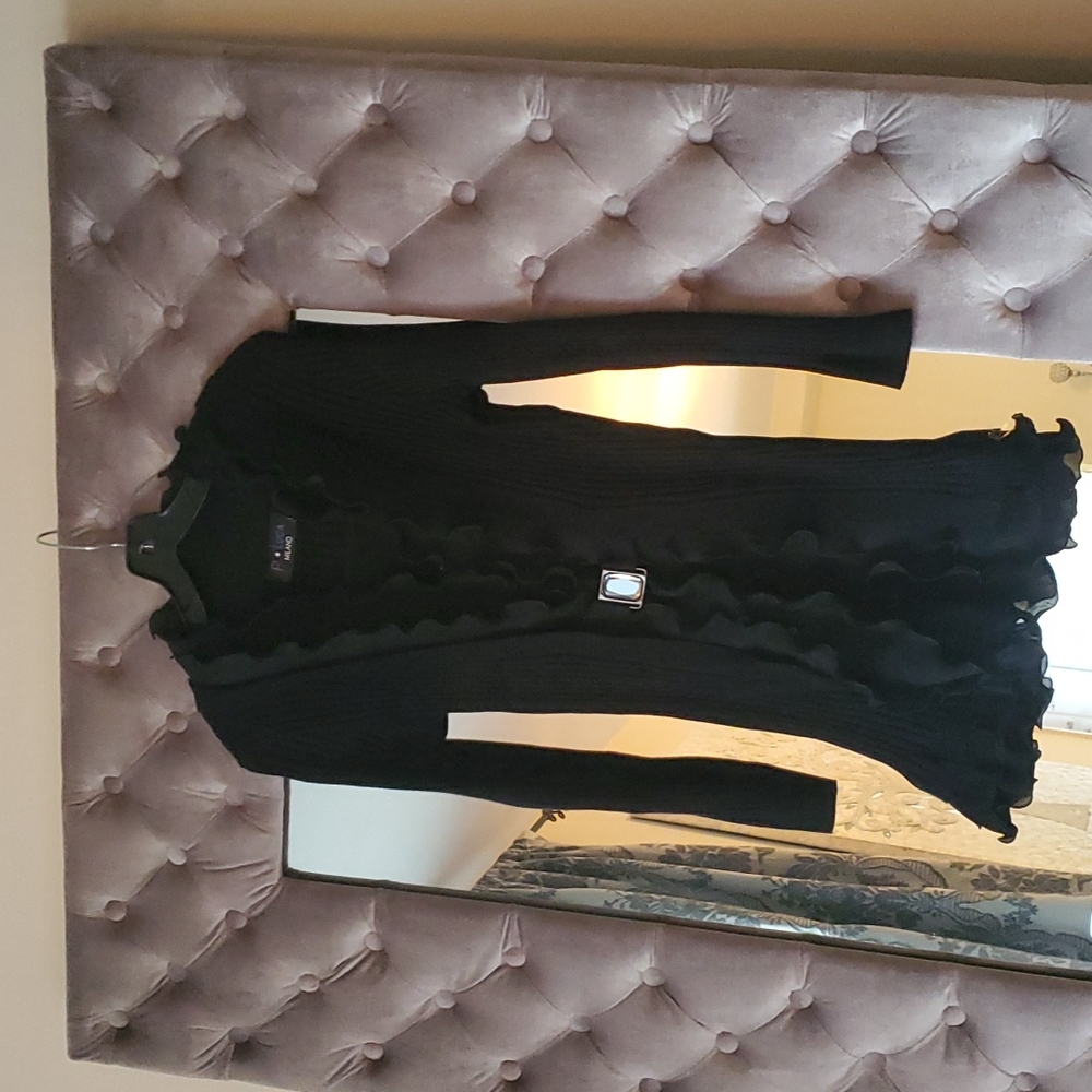 P Luca Milano Black Sweater